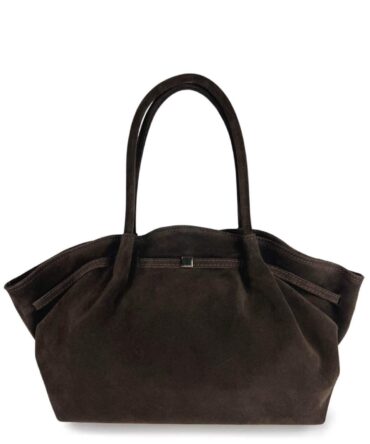 Borsa scamosciata