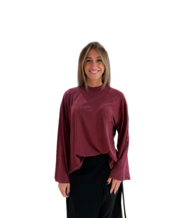 T shirt manica campana