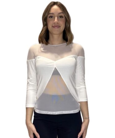 Donna Maglia trasparenze